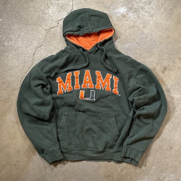VTG University of Miami Hurricanes OVB NFL Hoodie Mens M - Picture 3 of 8
